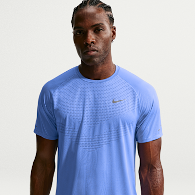 【新品・未使用】NIKE STRIDE Dri-FIT TOPS size L Nike Stride Men's Dri-FIT ADV Short-Sleeve Running Top. Nike ID